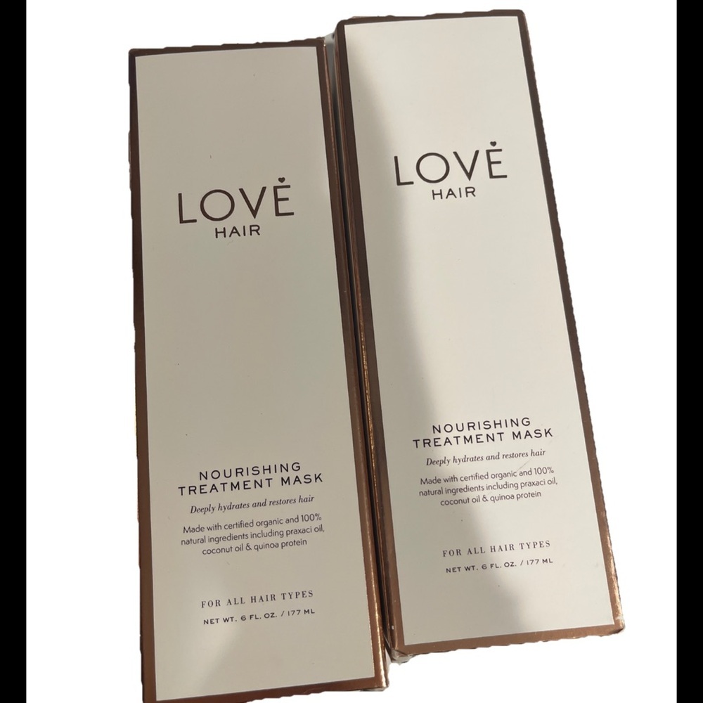 Love Hair Nourishing Treatment Mask All Hair Types 6 oz. 1 Bottle New